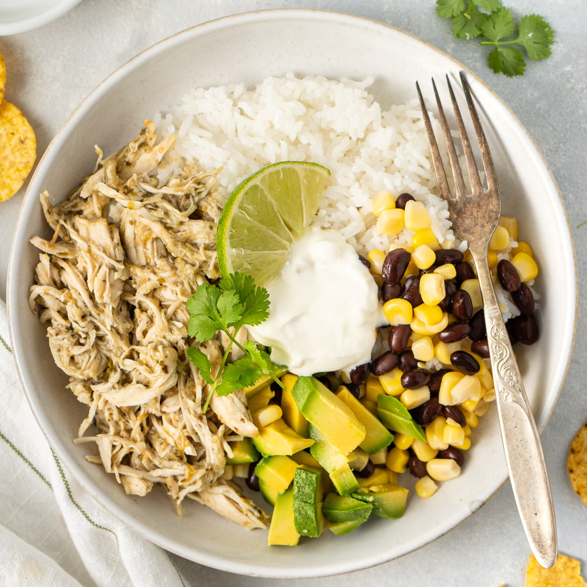 Slow Cooker Salsa Verde Chicken