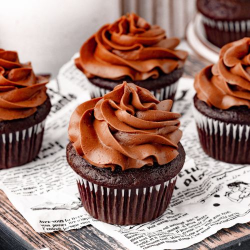 Small Batch Chocolate Cupcakes