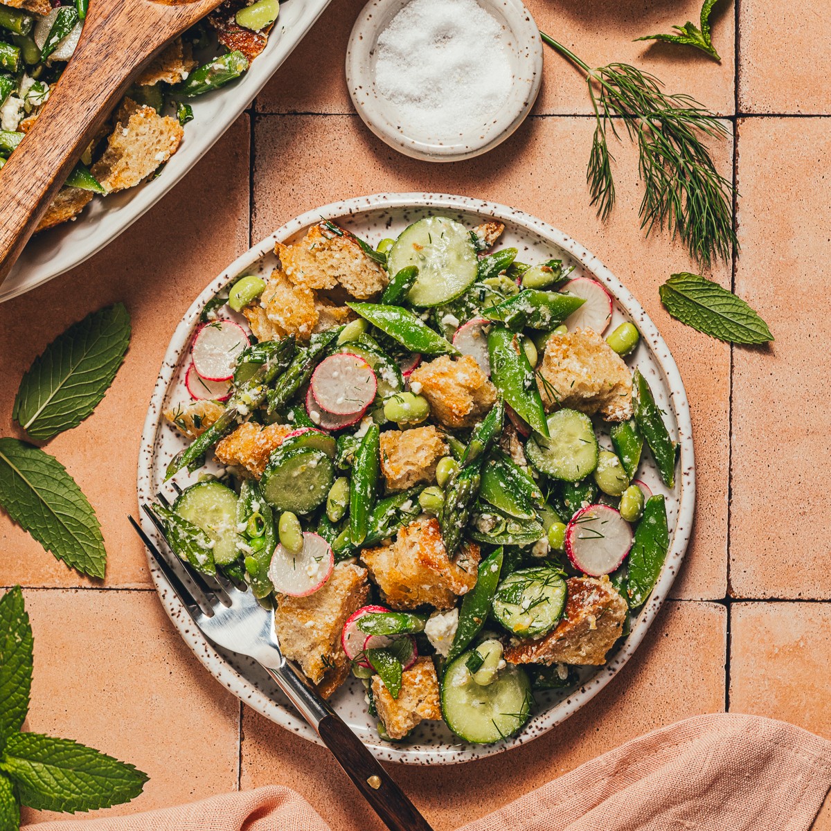 Spring Panzanella