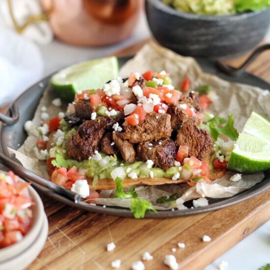 Steak Tostadas
