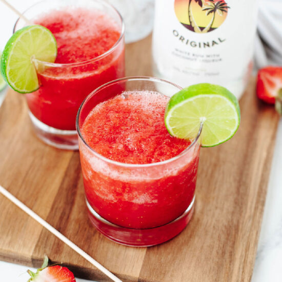 Frozen Strawberry Coconut Daiquiri