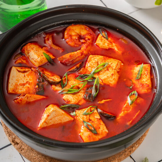 Korean Spicy Tofu Soup