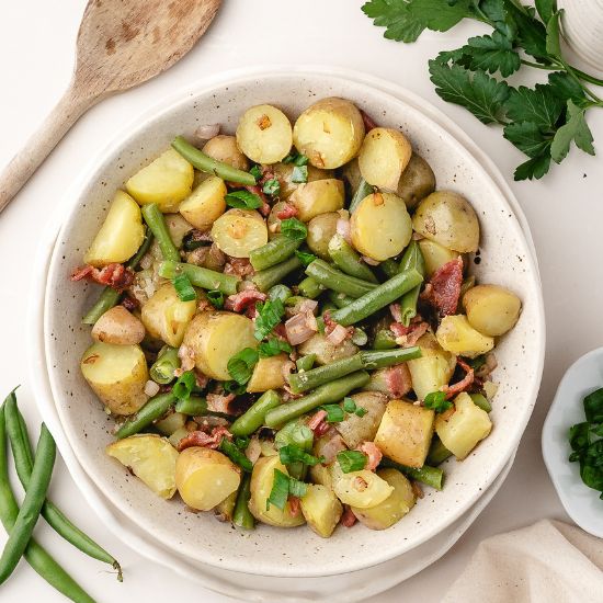Warm Green Bean and Potato Salad