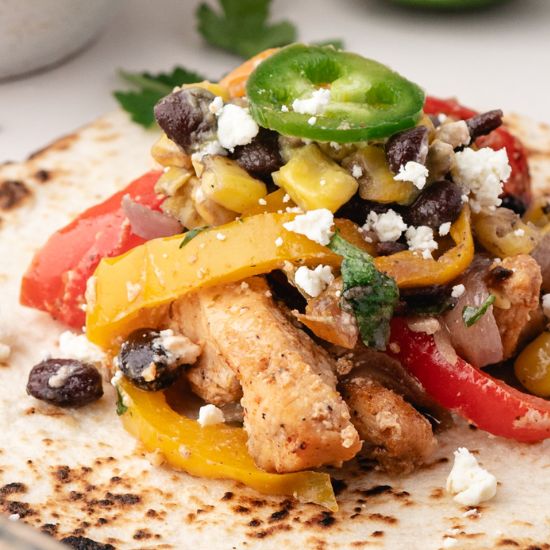 Sheet Pan Chicken Fajitas