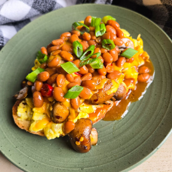 Veggie Irish Breakfast Toastie