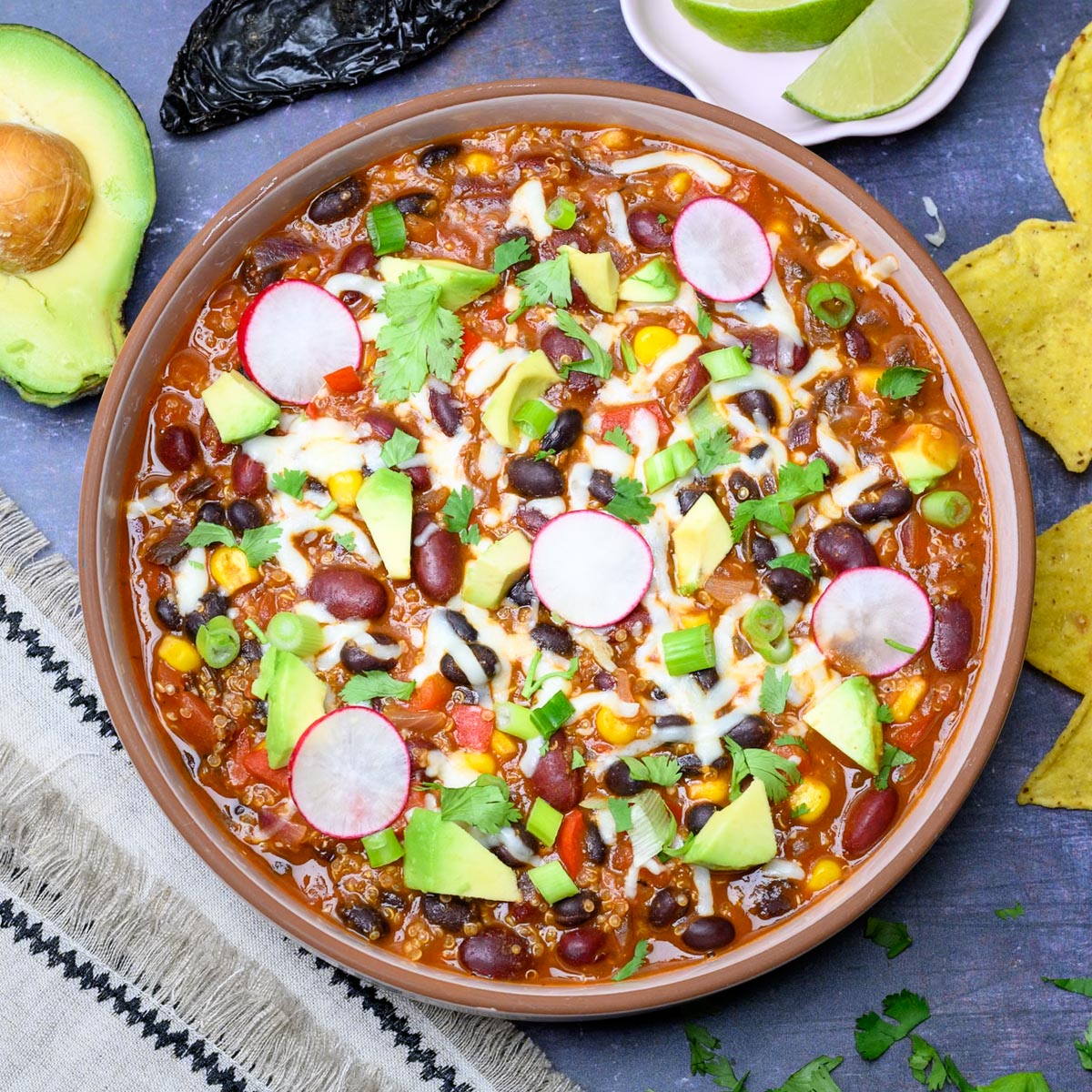 Vegetarian Taco Soup