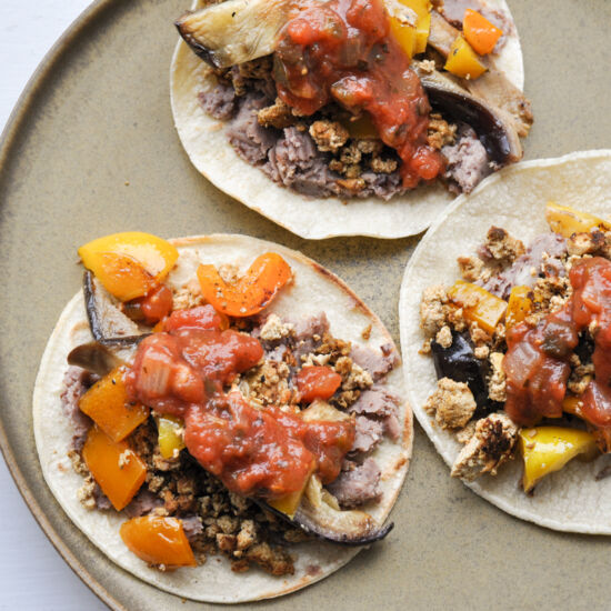 Veggie Tofu Tacos