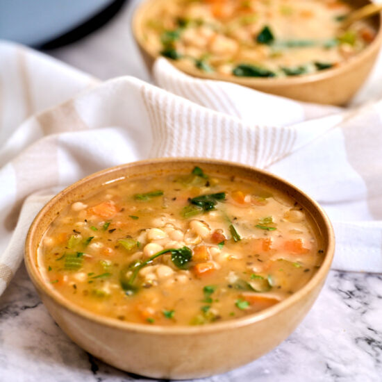 Mediterranean White Bean Soup