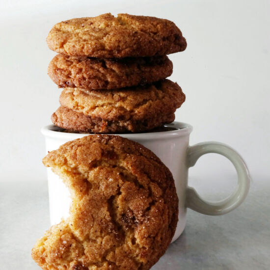 Apple Cider Snickerdoodles
