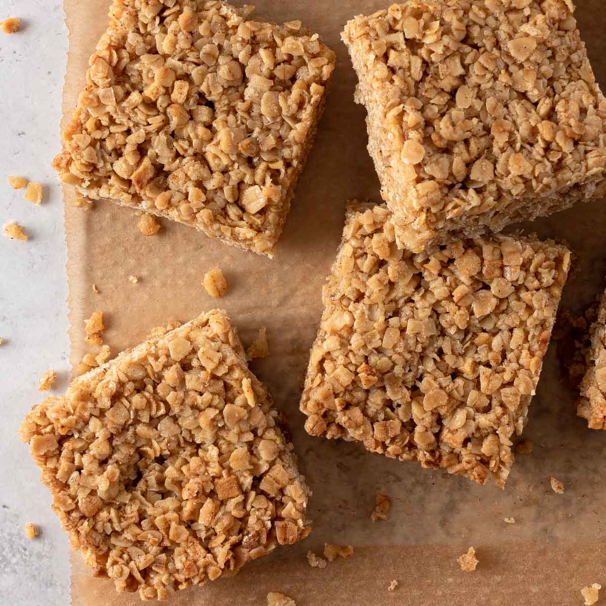 Apple Cinnamon Flapjacks