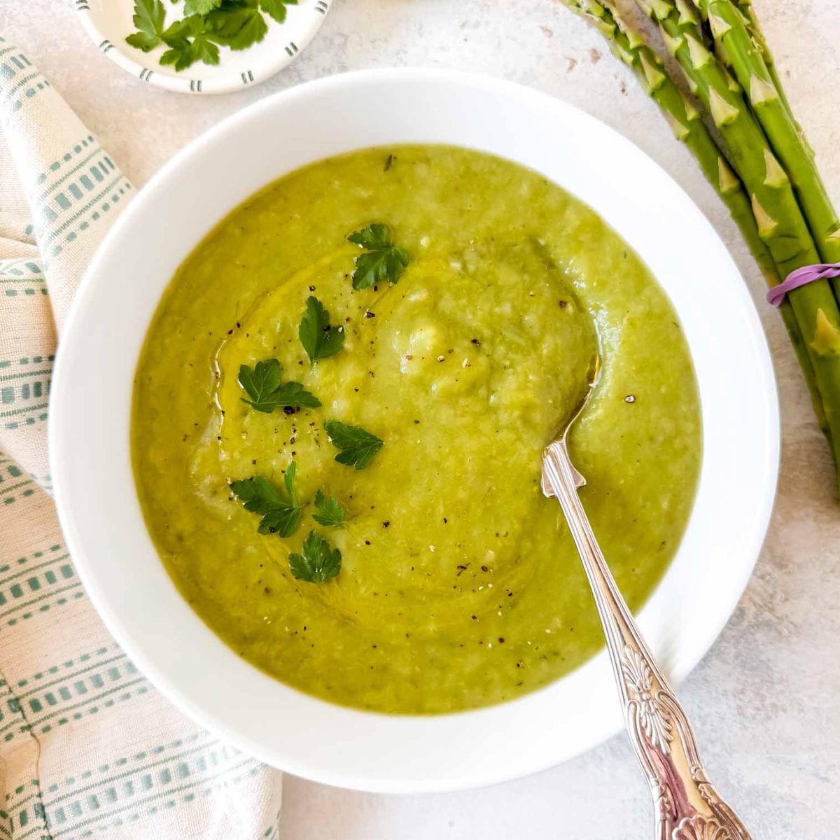 Asparagus Potato Soup