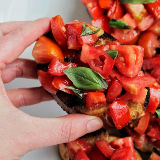Classic Italian Bruschetta