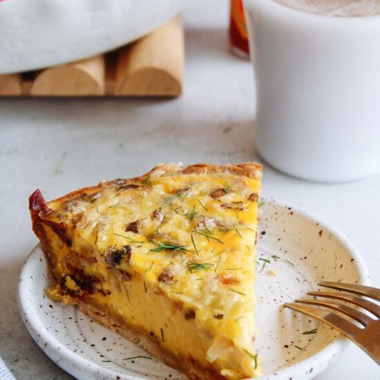 Bacon Mushroom Quiche