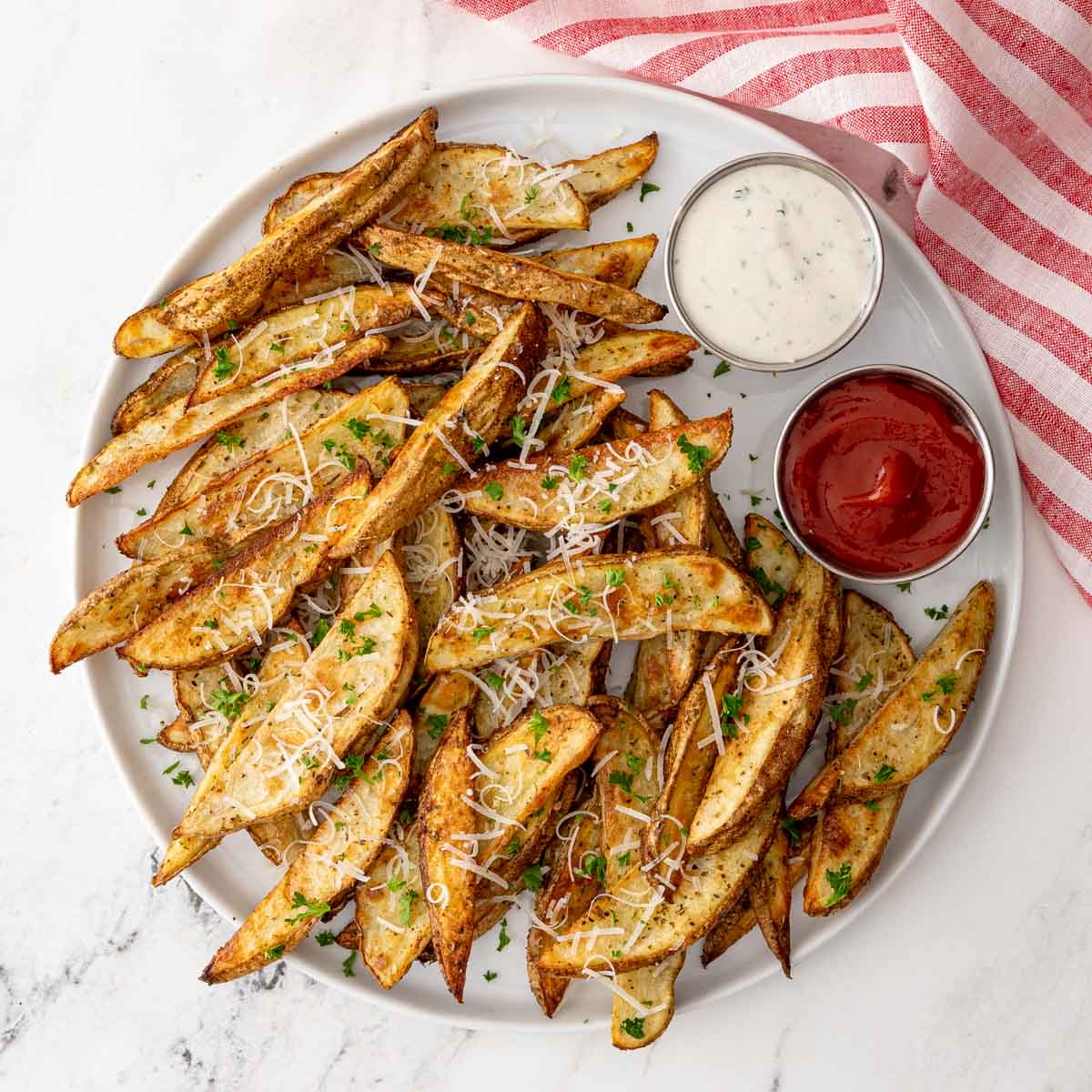 Baked Potato Wedges