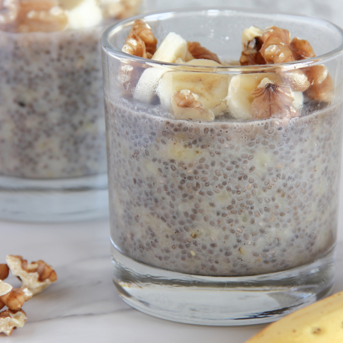 Banana Chia Pudding