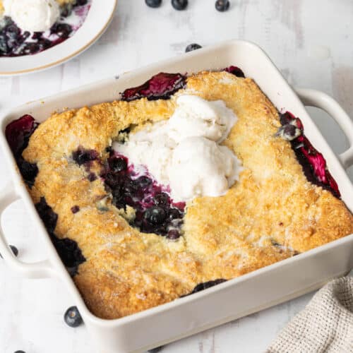 Gluten-Free Blueberry Cobbler
