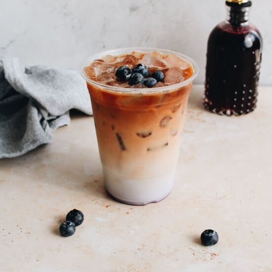 Blueberry Latte