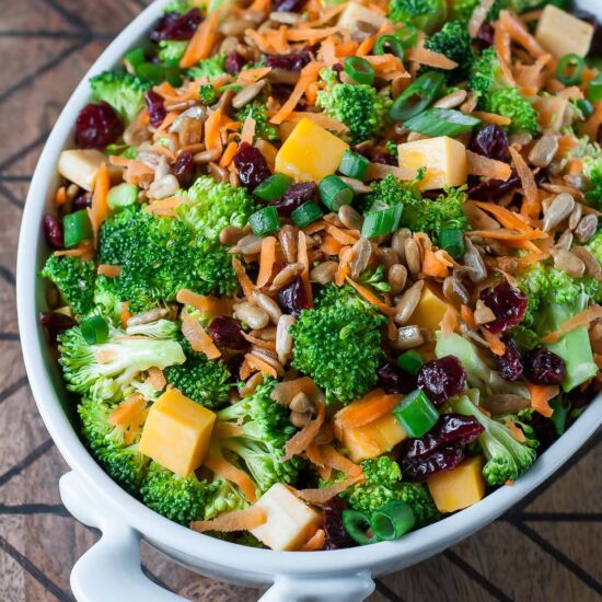 Vegetarian Broccoli Salad