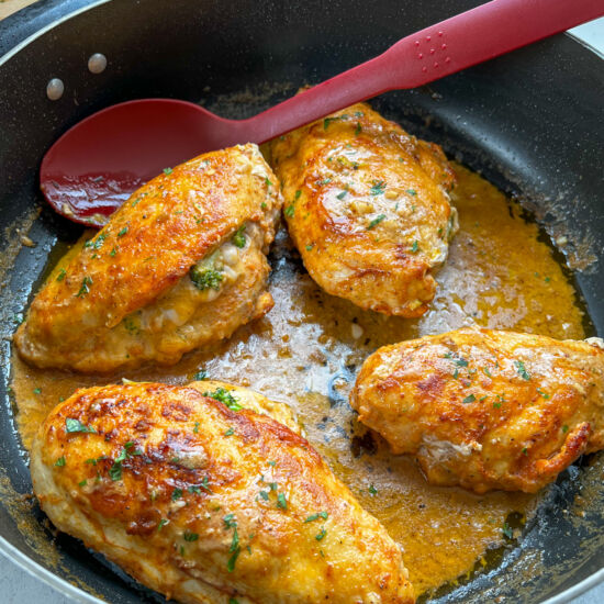Broccoli Cheddar Stuffed Chicken