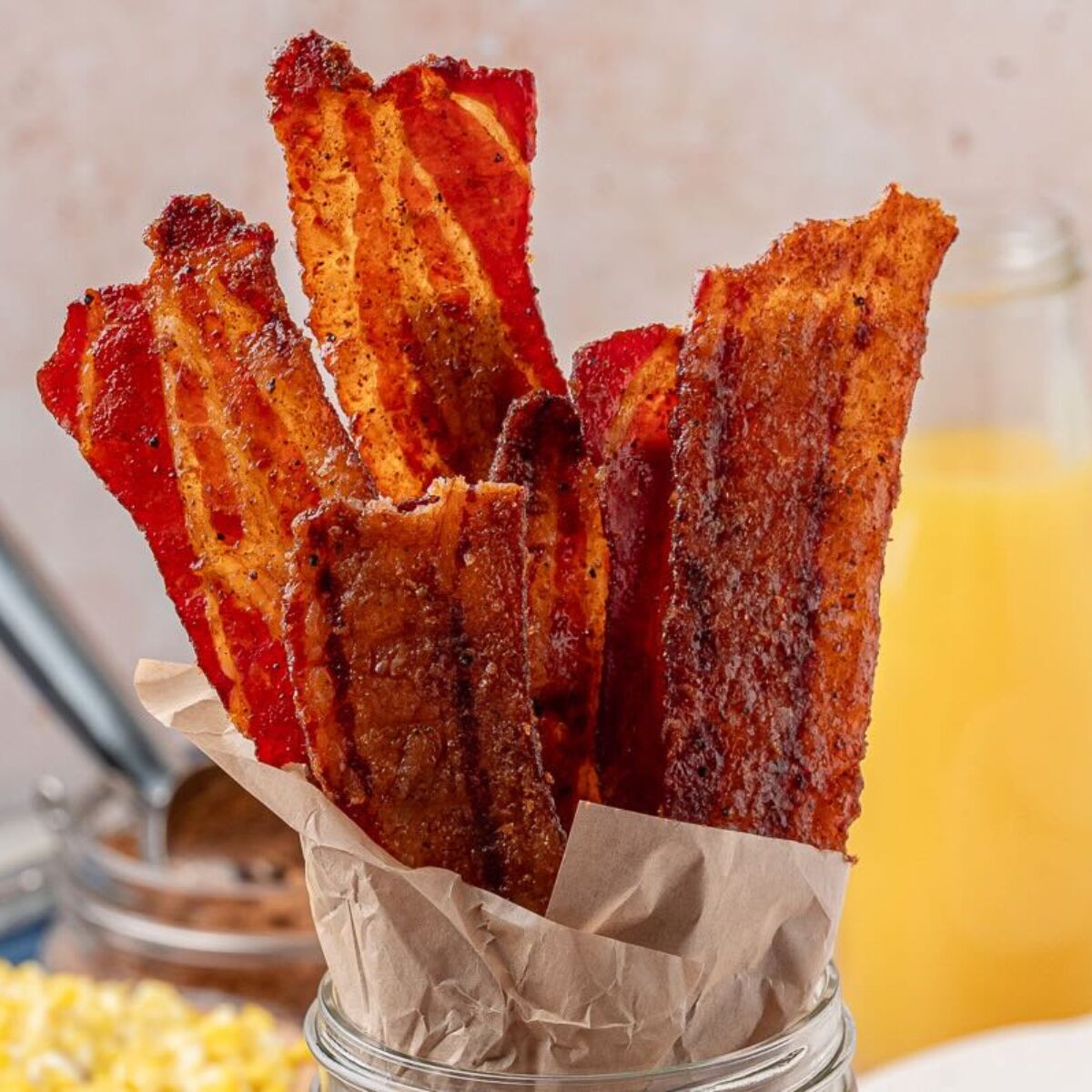 Brown Sugar Sweet and Spicy Bacon