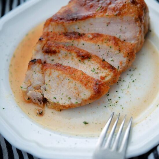 Brown Sugar Paprika Pork Chops
