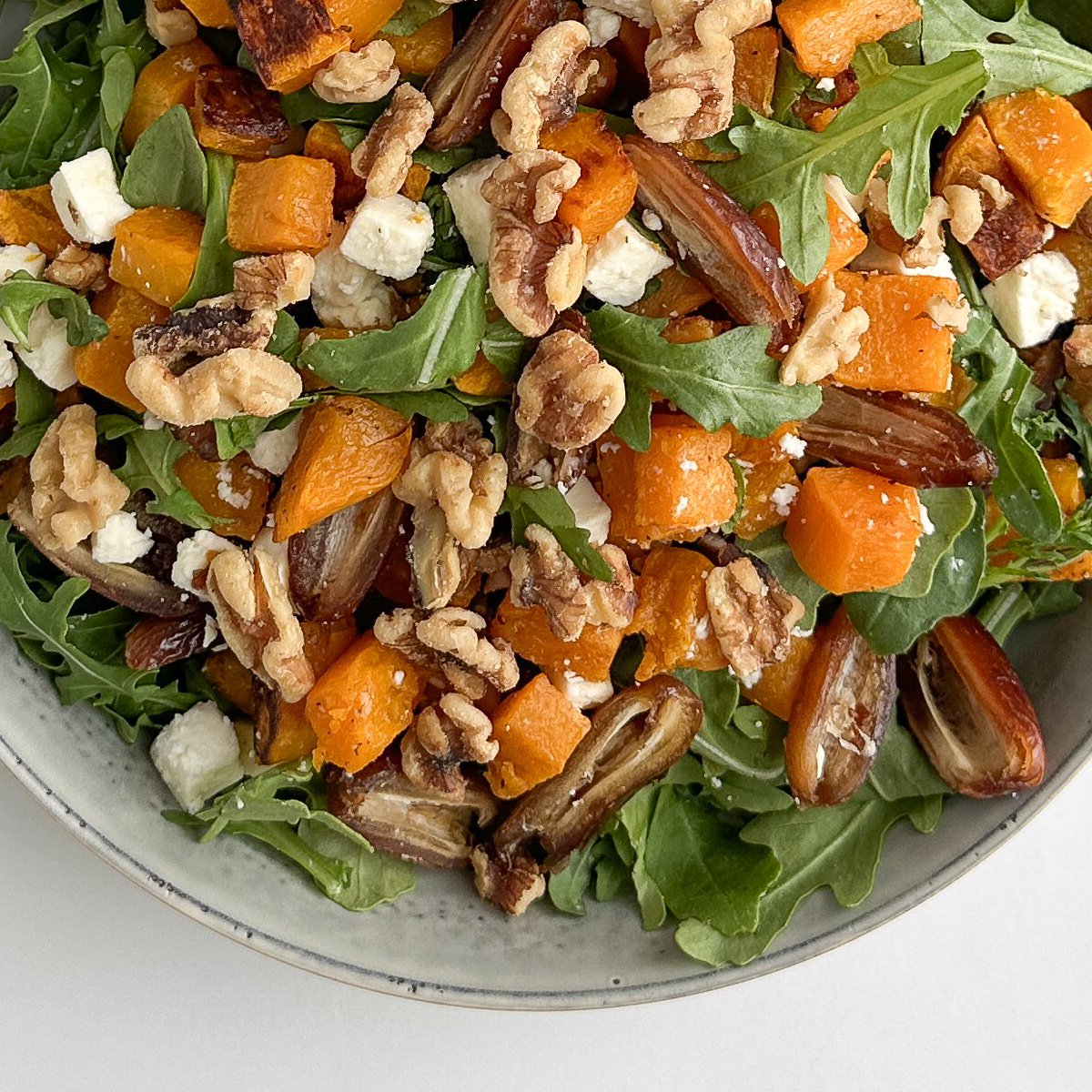 Butternut Squash Salad with Dates