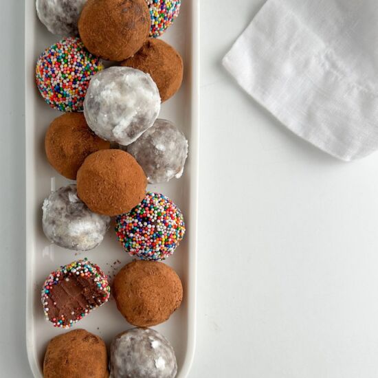 Easy Chai Truffles