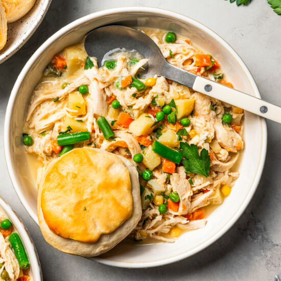 Slow Cooker Chicken Pot Pie