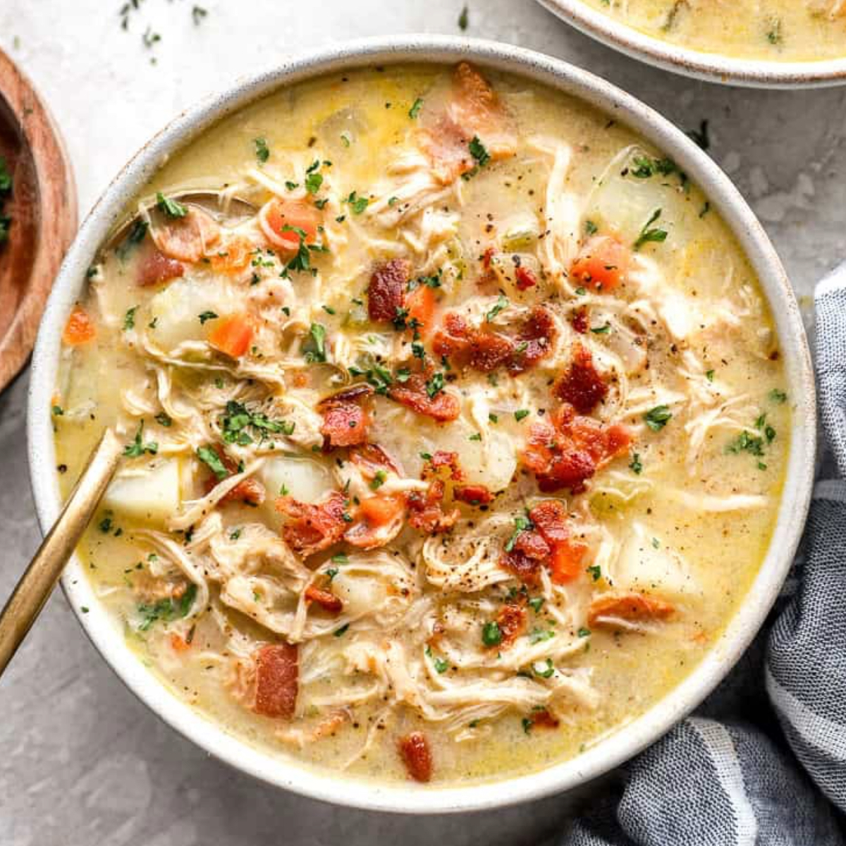 Creamy Chicken Potato Soup