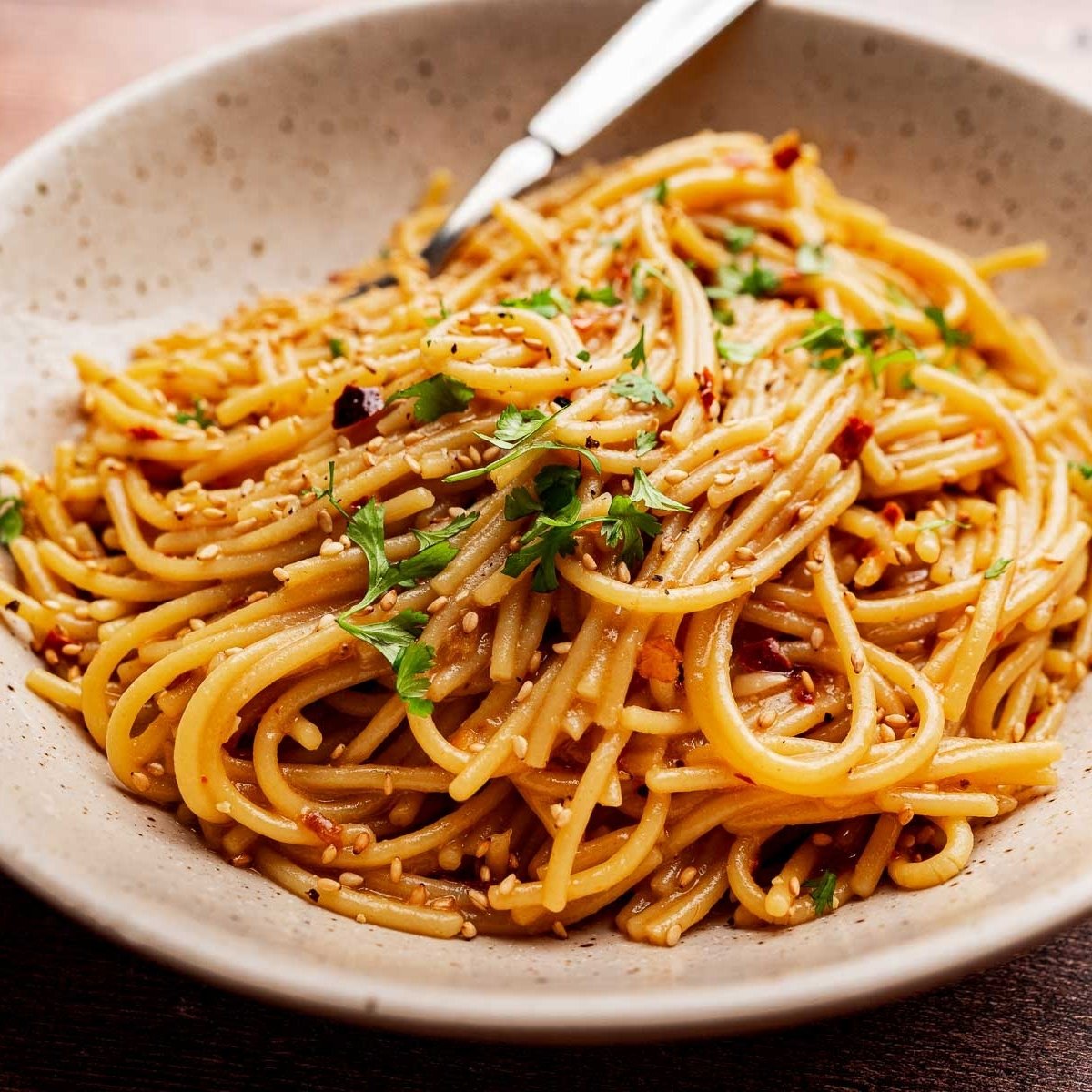 Spicy Chili Oil Pasta