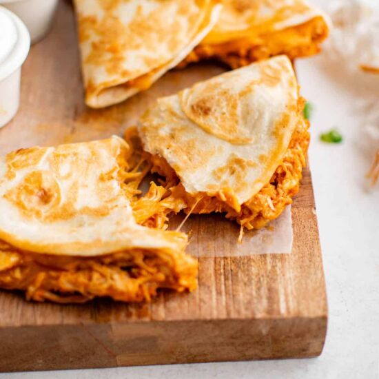 Crockpot Buffalo Chicken Tacos