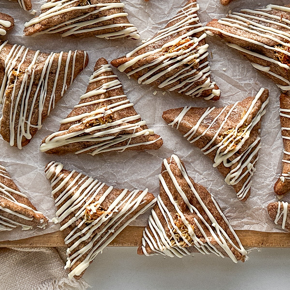 Dubai Chocolate Hamantaschen