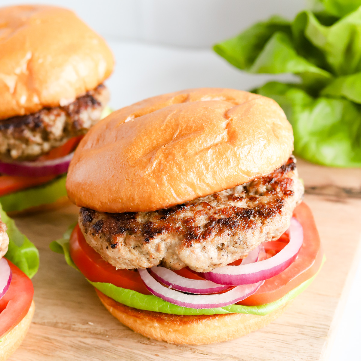Pork Burgers
