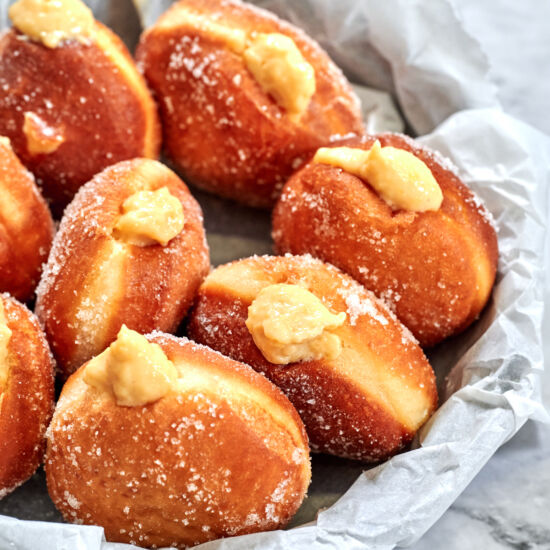 Homemade Brioche Donuts