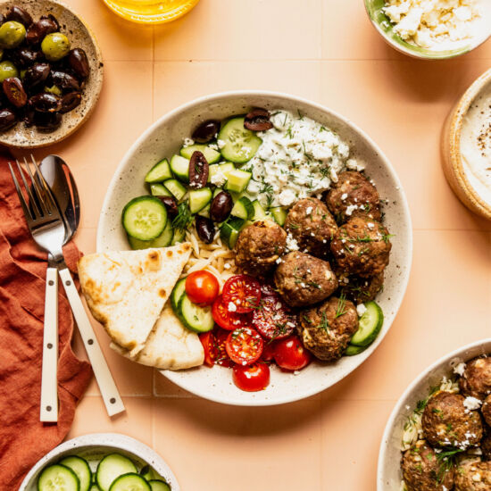 Greek Feta Meatballs