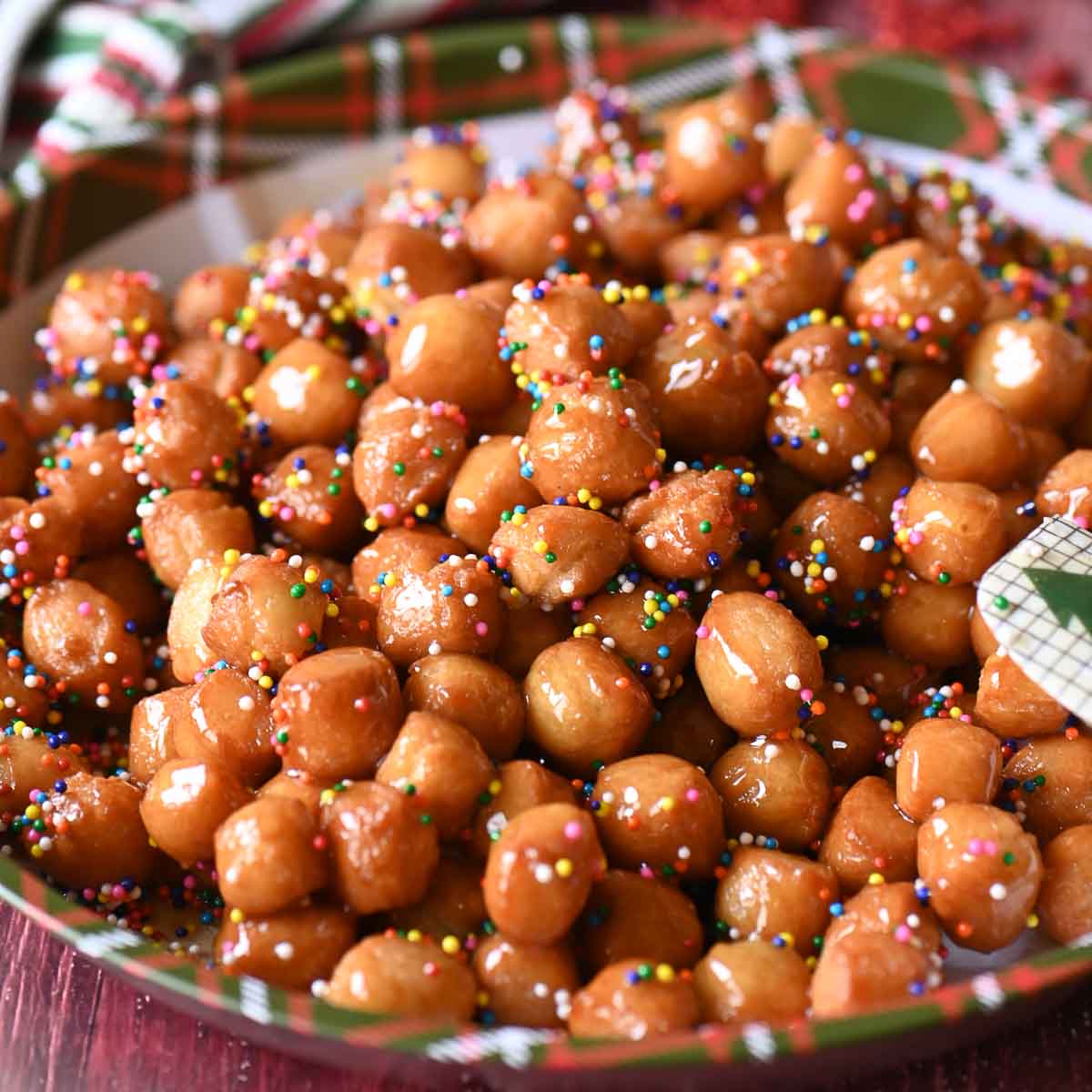 Italian Honey Balls (Struffoli)