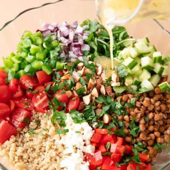 Mediterranean Lentil Salad