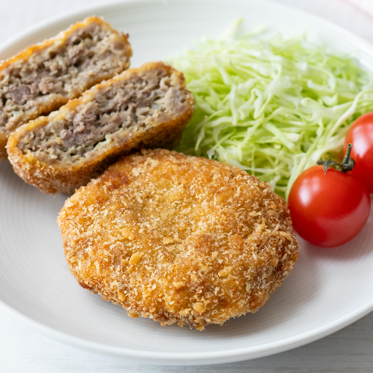 Menchi Katsu (Japanese Meat Cutlet)
