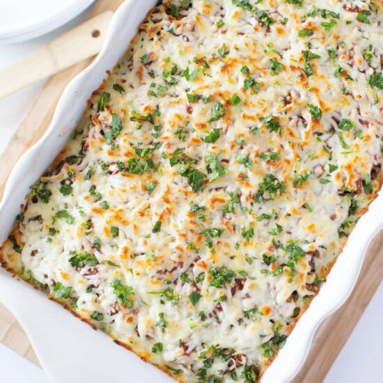 Million Dollar Baked Spaghetti