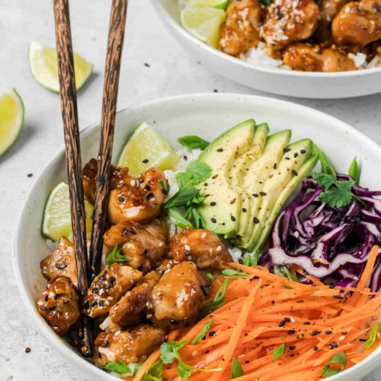 Teriyaki Chicken Rice Bowls