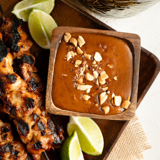 Peanut Sauce with Coconut Milk