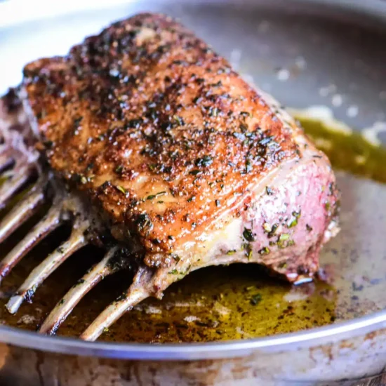 Roasted Rack of Lamb