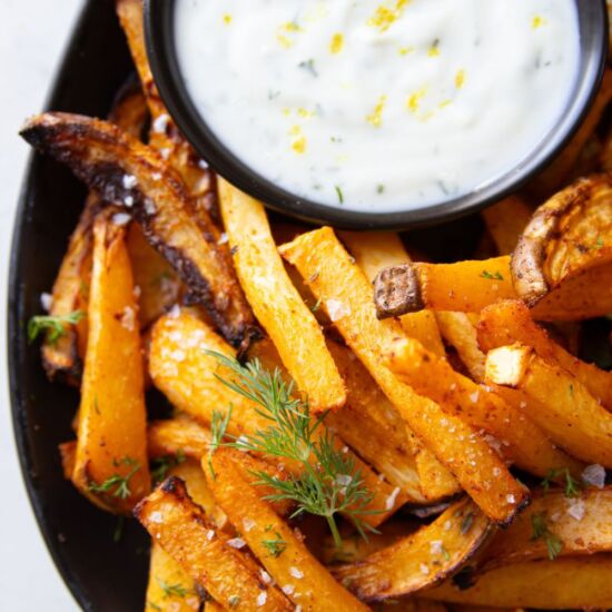 Air Fryer Root Vegetable Fries