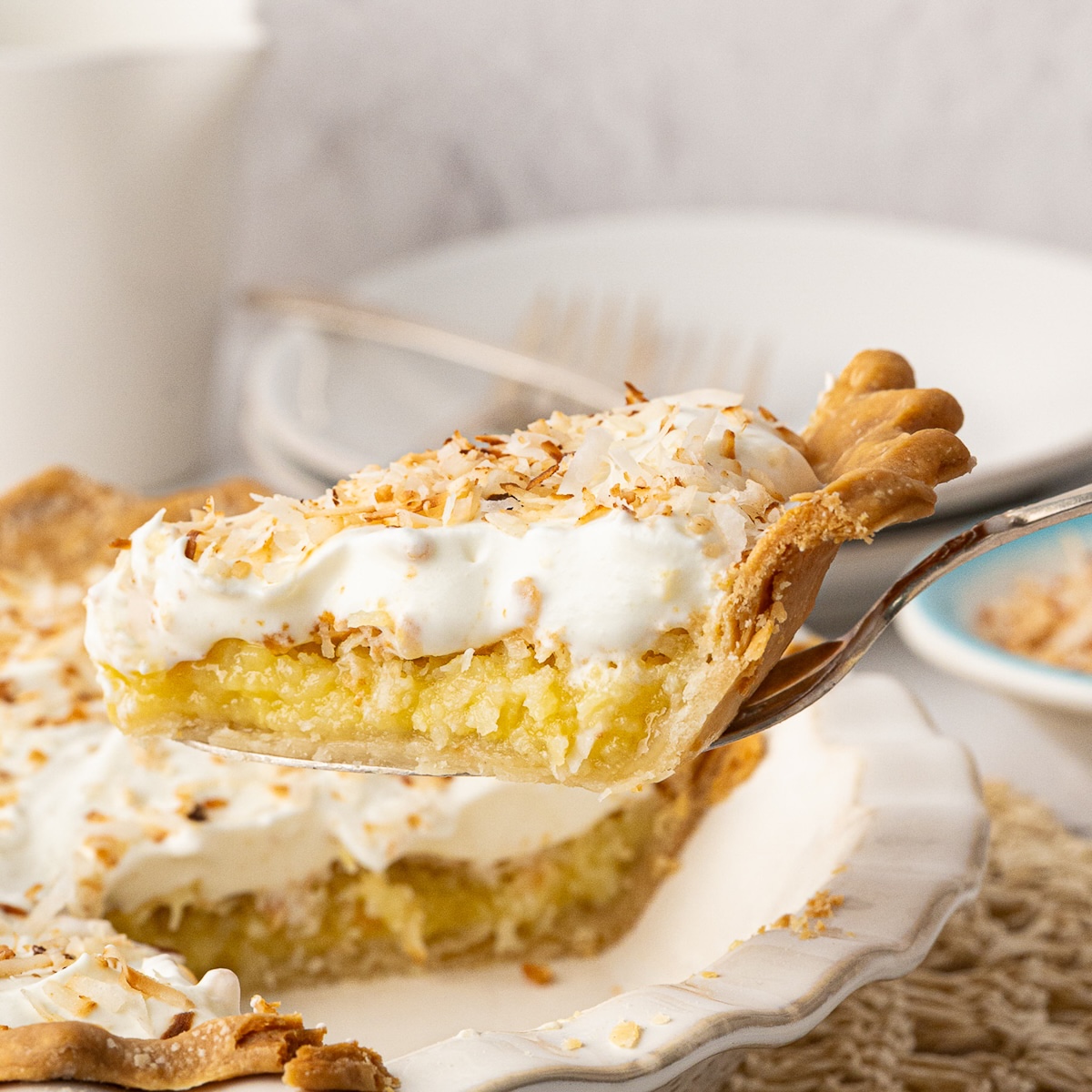 Coconut Pie (Easy Recipe)