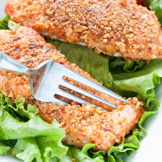Sriracha Almond Salmon