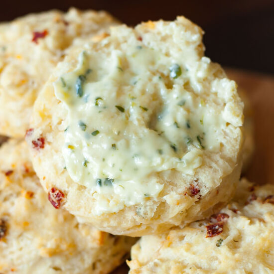 Asiago Sun-Dried Tomato Biscuits