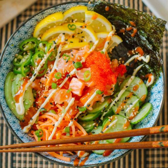 10-Minute Homemade Sushi Bowl