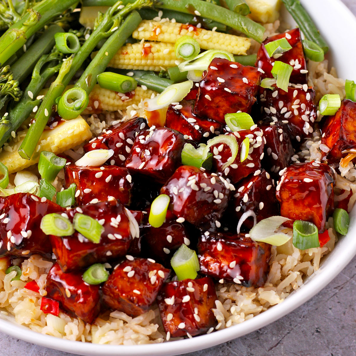 Easy Vegan Teriyaki Tofu