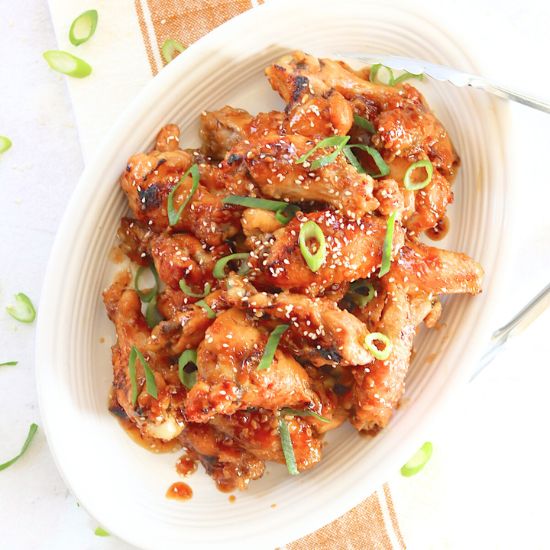 Slow Cooker Teriyaki Wings