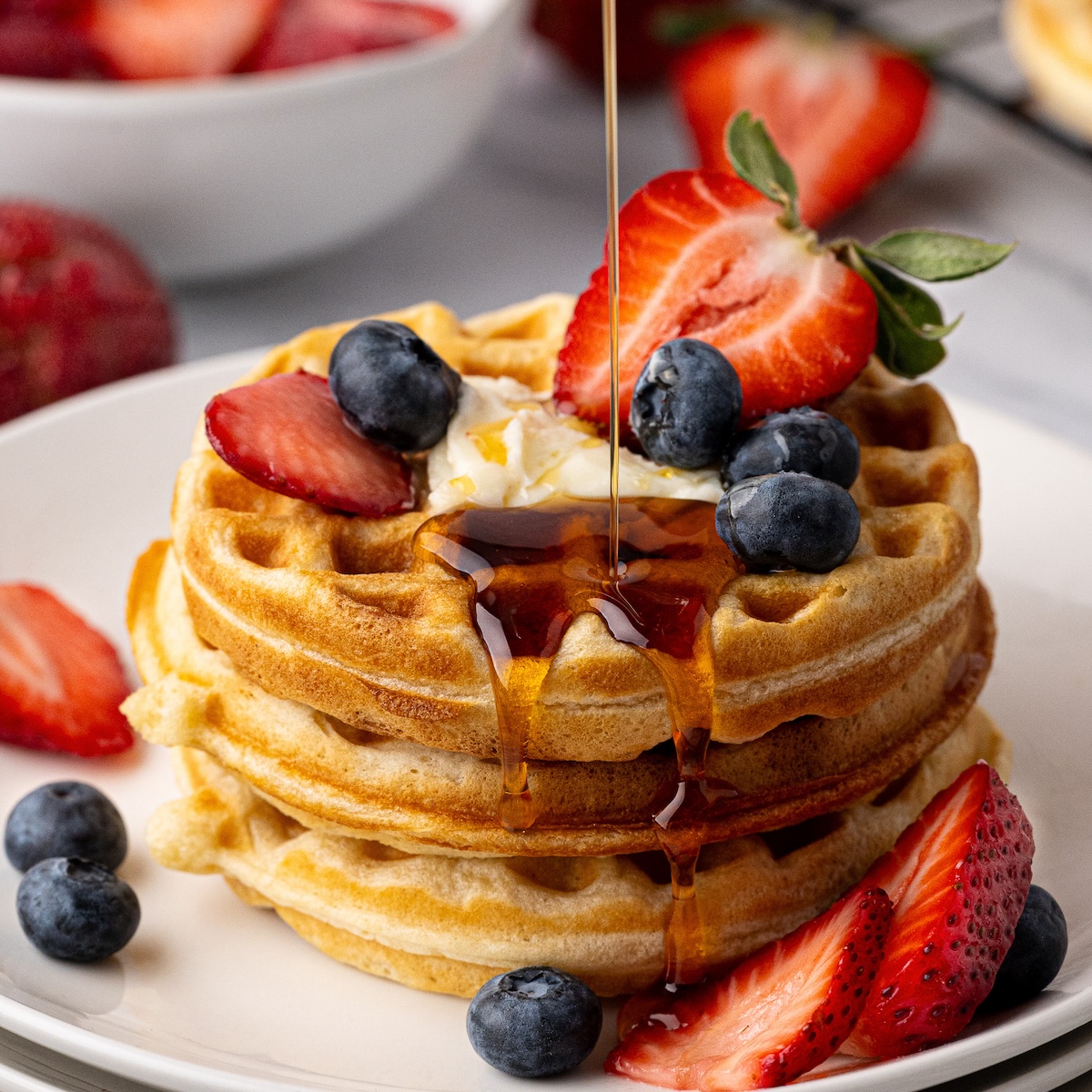 Thick & Fluffy Buttermilk Waffles